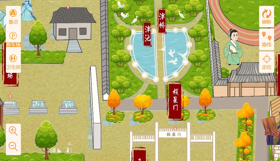 双牌手绘地图景区语音讲解导览系统：智慧景区建设的基石